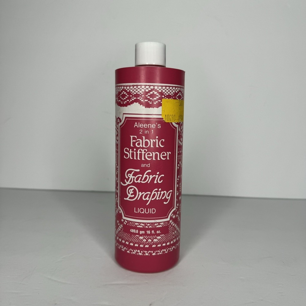 Aleene's 2 In 1 Fabric Stiffener & Draping Liquid 16 fl oz Certified AP Nontoxic